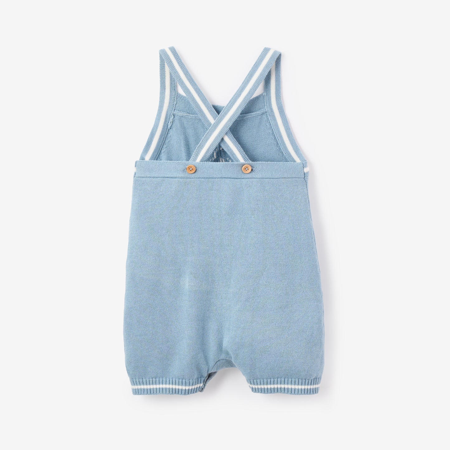Blue Nautical Knit Overall