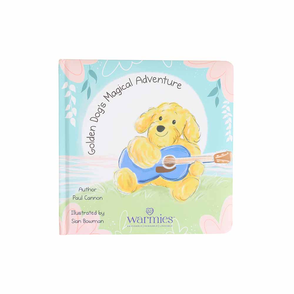 Golden Dog's Magical Adventure Board Book Children's Story Book Great illustrations