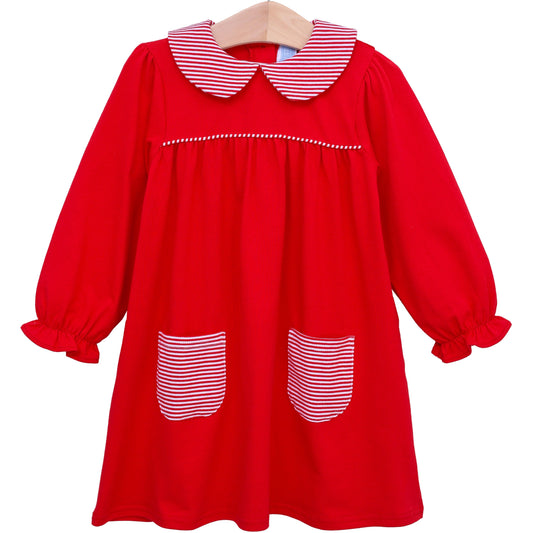 Abigail Dress - Red