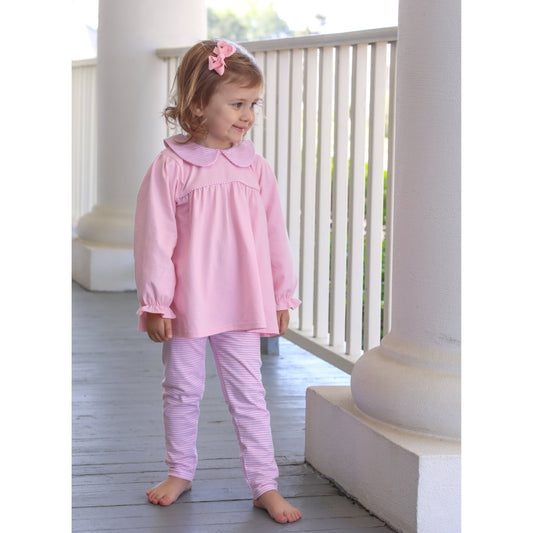 Abigail Pants Set - Light Pink