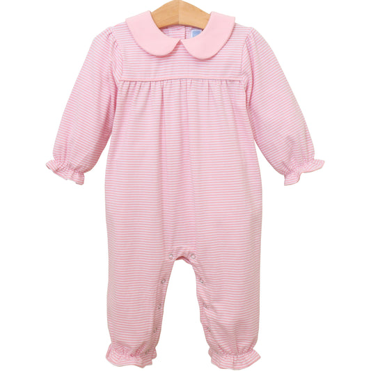Abigail Romper - Light Pink