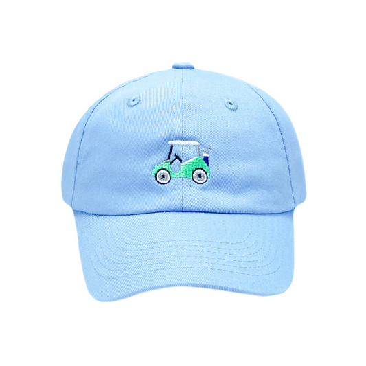 Blue Golf Cart Baseball Hat