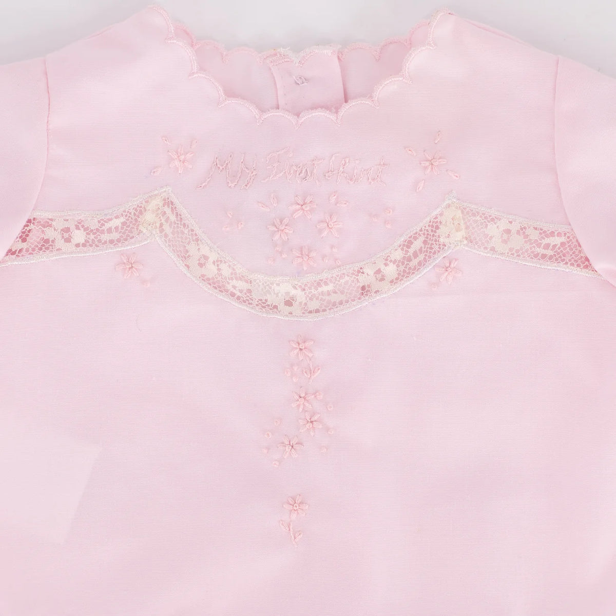 Baby's "First Shirt" with Bloomers - Pink