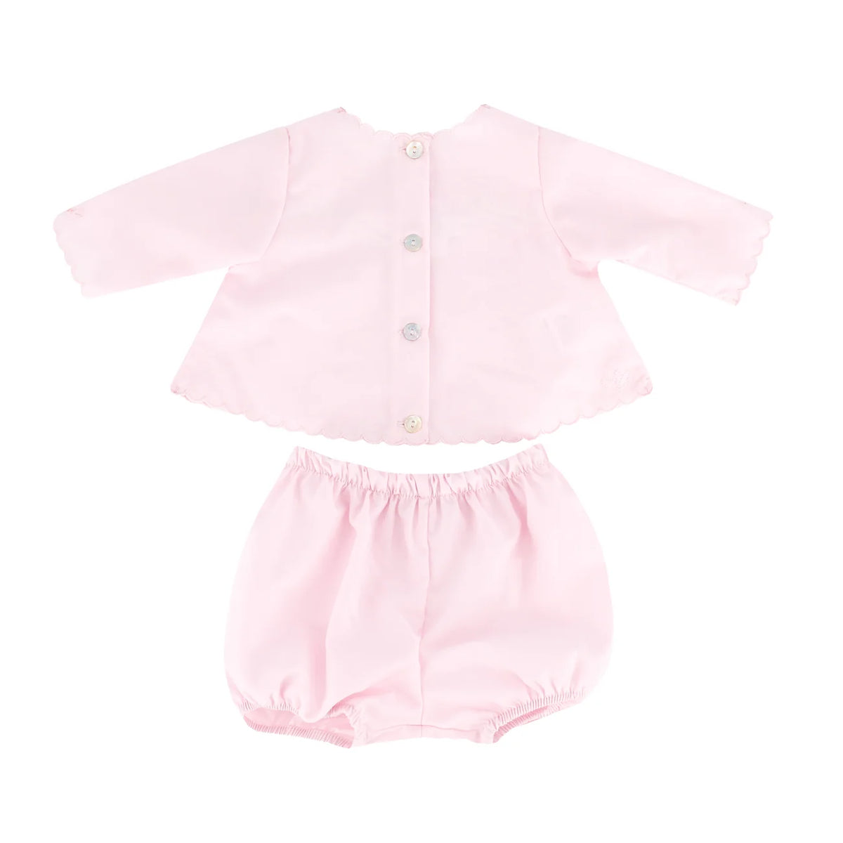 Baby's "First Shirt" with Bloomers - Pink