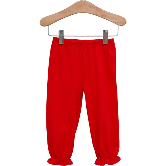 Bloomer Pants - Red Ruffle
