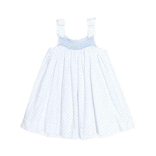 Blue Skies Swiss Dot April Dress