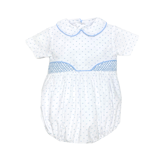 Blue Skies Swiss Dot Duncan Bubble