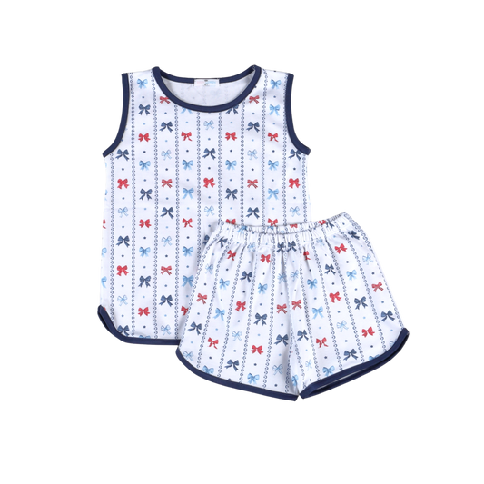 Celebrate Girl Pima Short Set