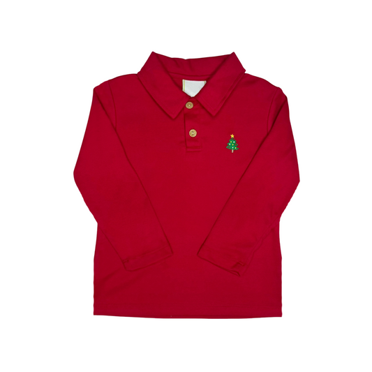 Christmas Tree Ian Polo Red