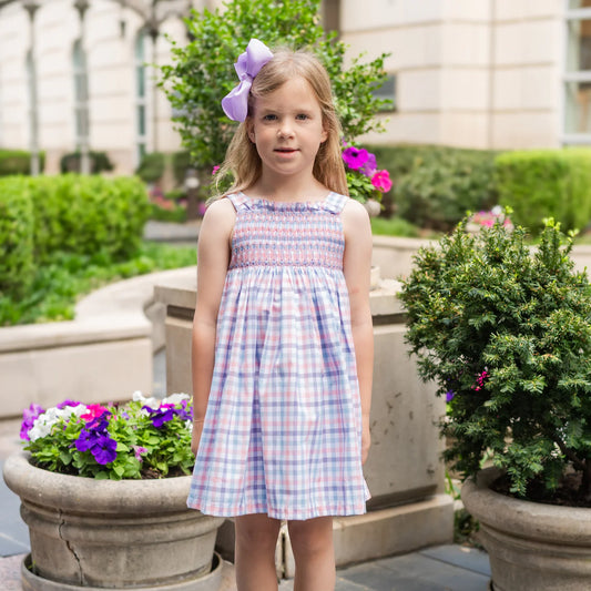 Esme Girl Dress - Spring Sherbet