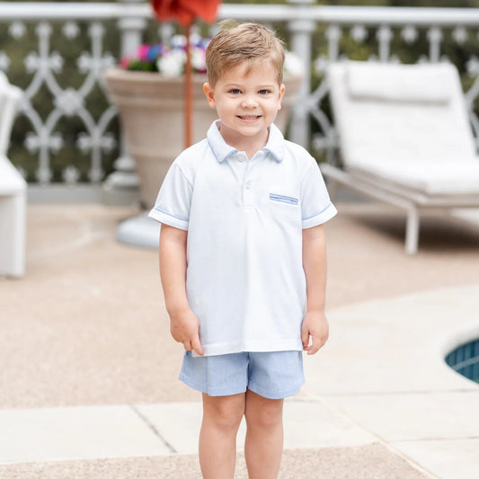 William Boy Polo Set - Nautical Blue