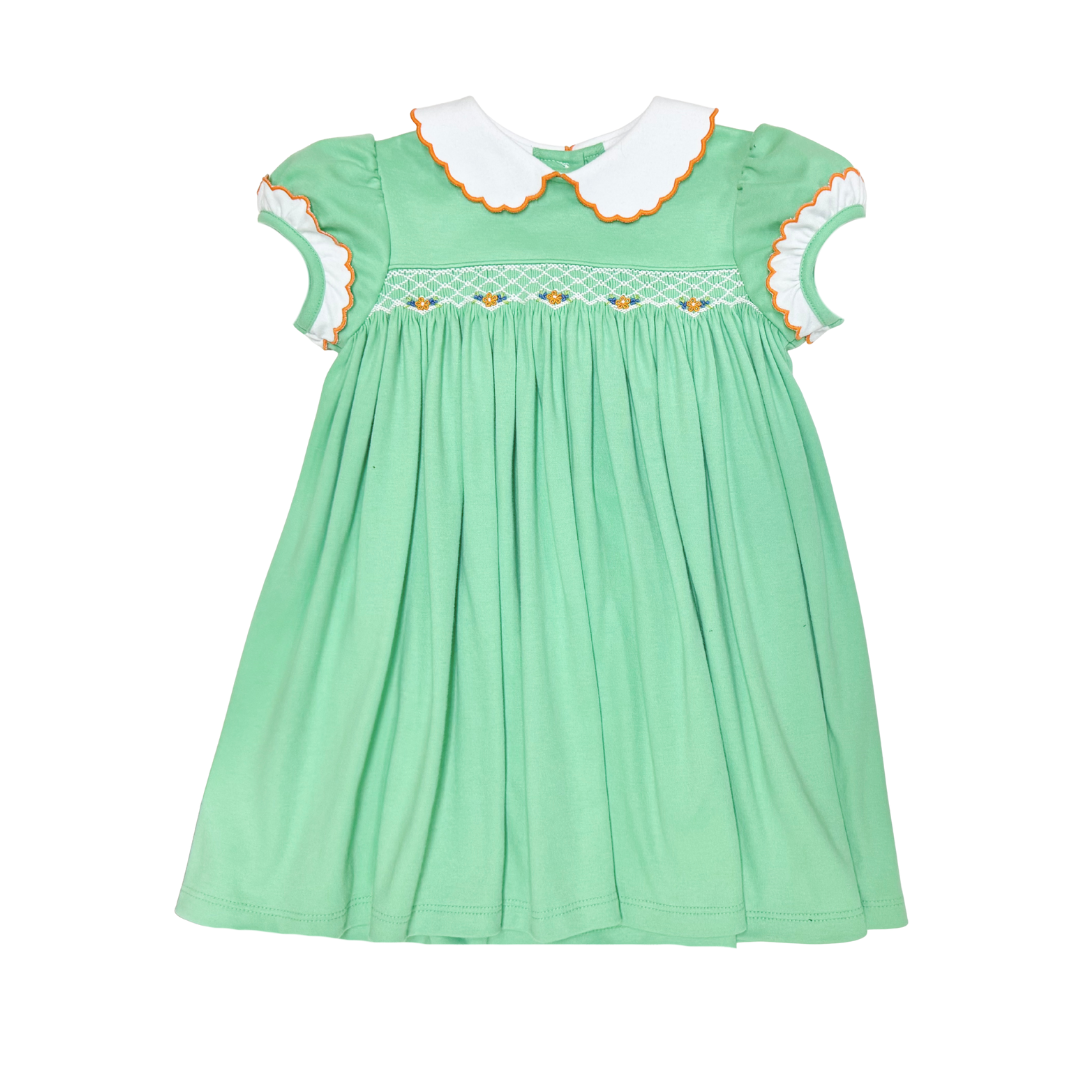 Tiny Sprout Avery Dress Covington Green Knit