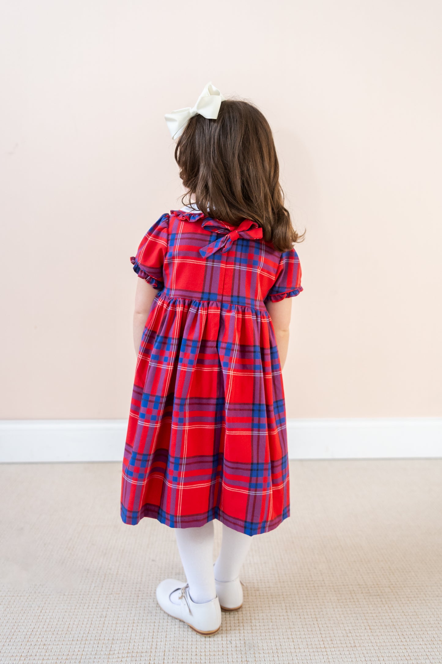 Ariella Dress - Red Plaid
