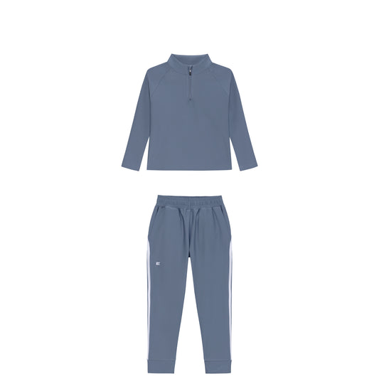Slate Half Zip Pullover and Retro Jogger Set