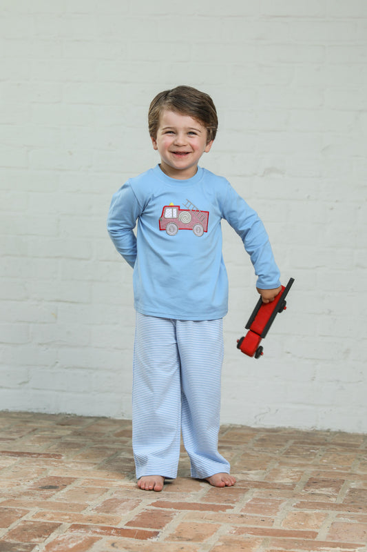 Fire Truck Pants Set
