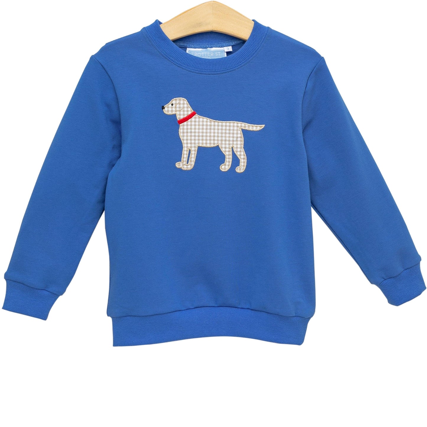 Dog Blue French Terry Pullover