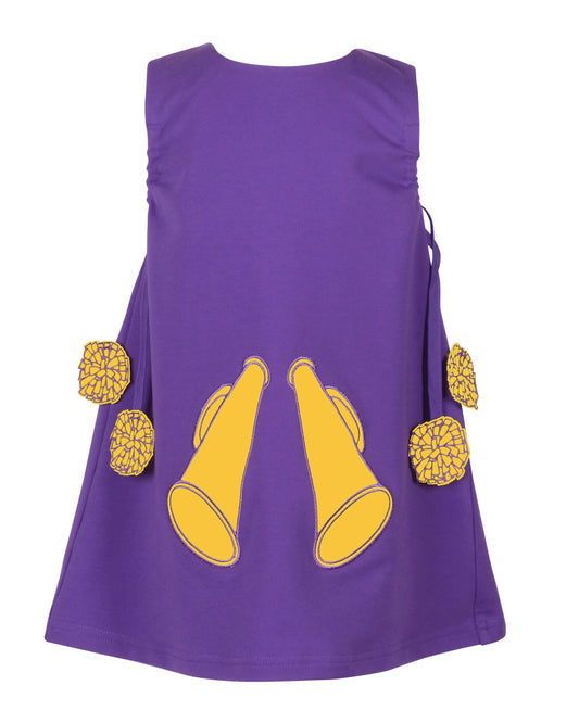 Purple Gold Game Day Jumper