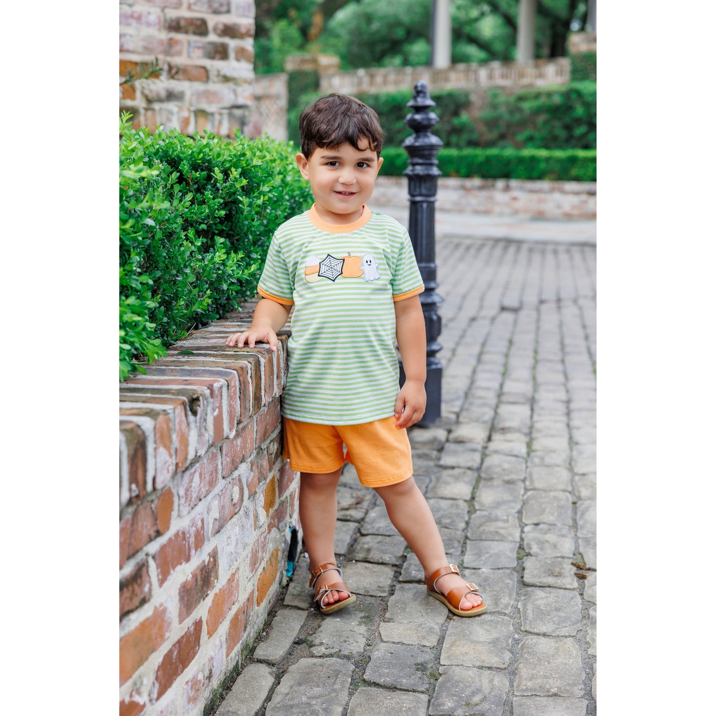 Halloween Boy Short Set