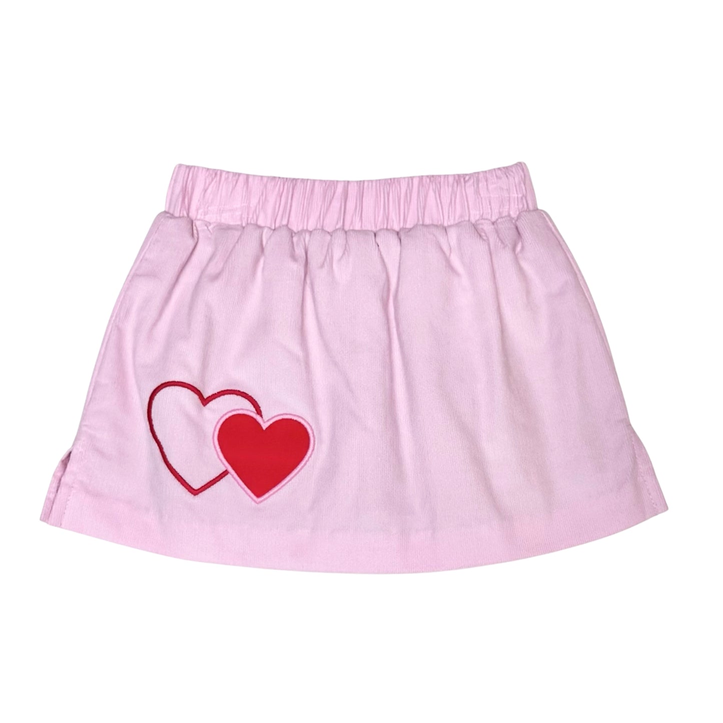Hearts Miley Skort Pink Cord