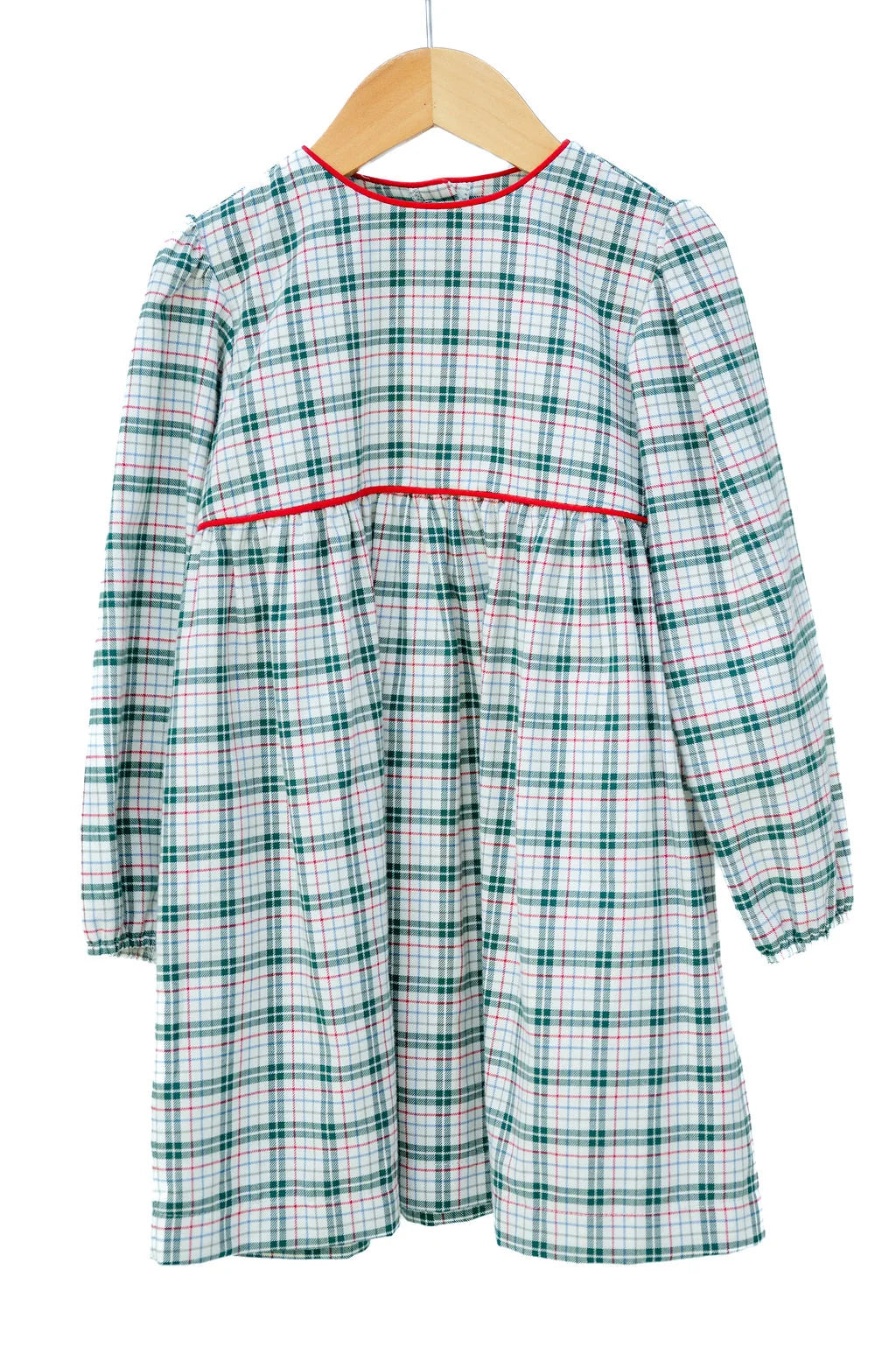 Holiday Golden Fields Plaid Annie Dress