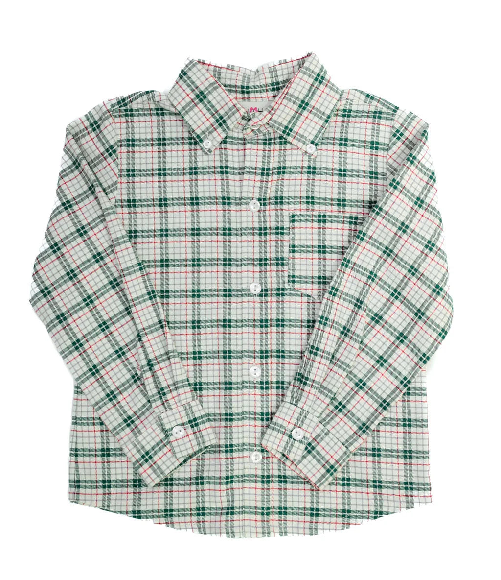 Holiday Golden Fields Plaid Conrad Shirt