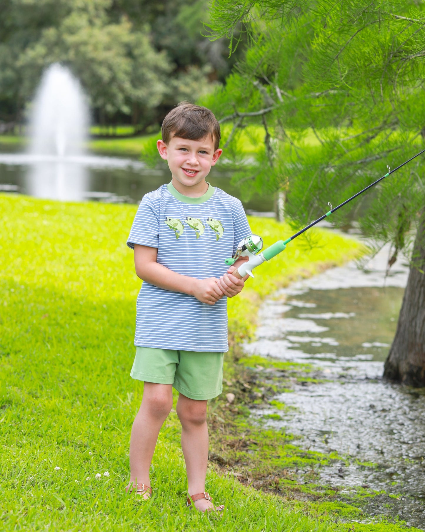 Hooked on Fishing Short Set