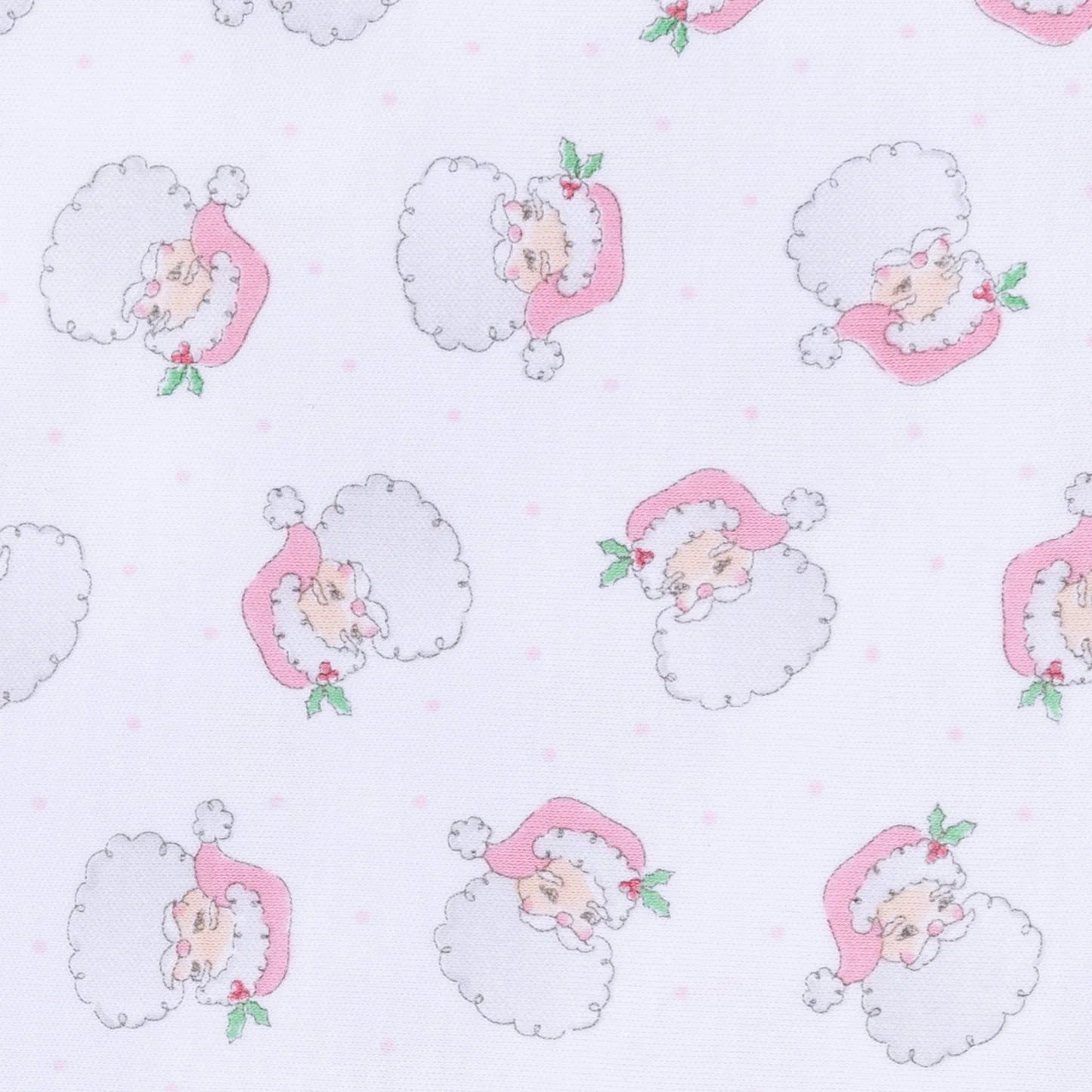 Santa Baby Pink Pajamas