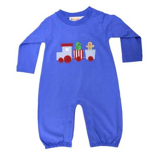 Jolly Christmas Train Romper