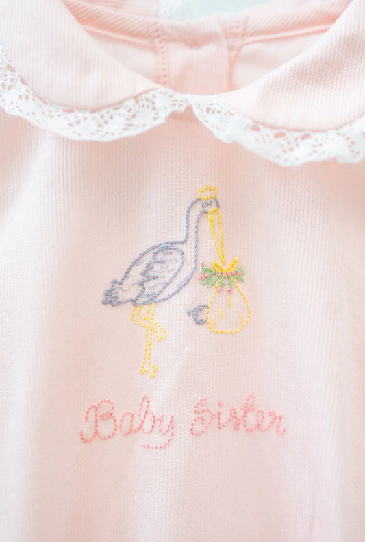 Stork Baby Sister Bubble
