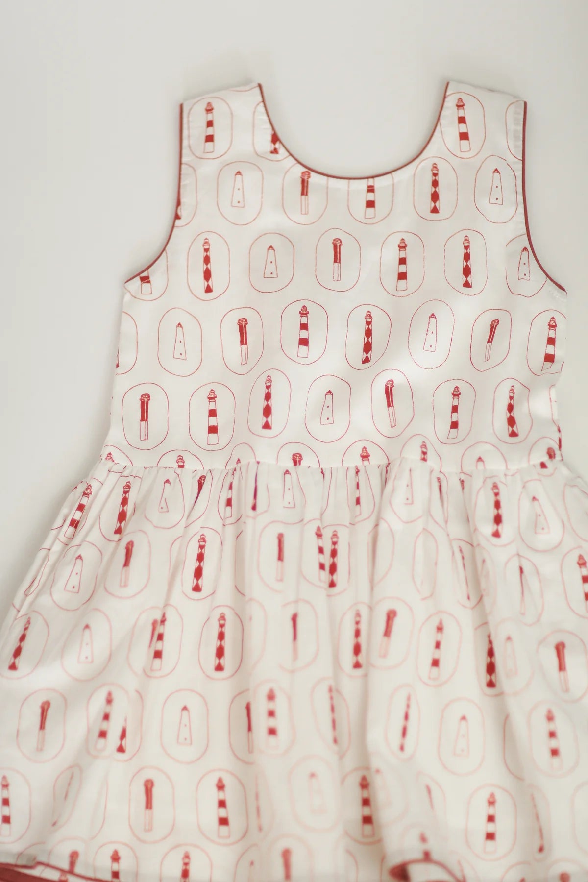 The Sully Scoop Back Dress - Lighthouse