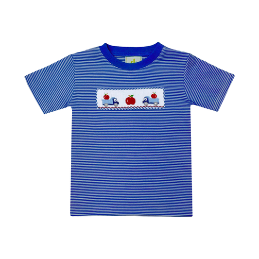 Apple Smocked Harry Play Tee