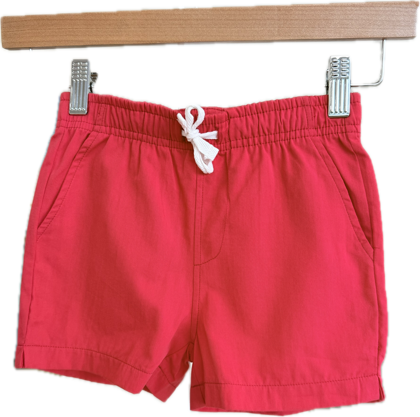James Shorts Red Twill