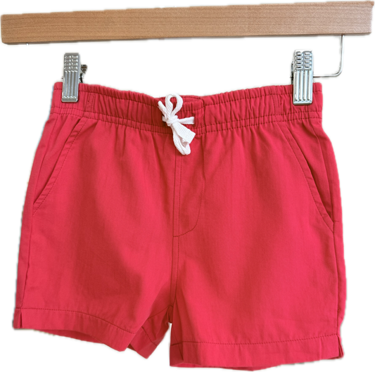James Shorts Red Twill