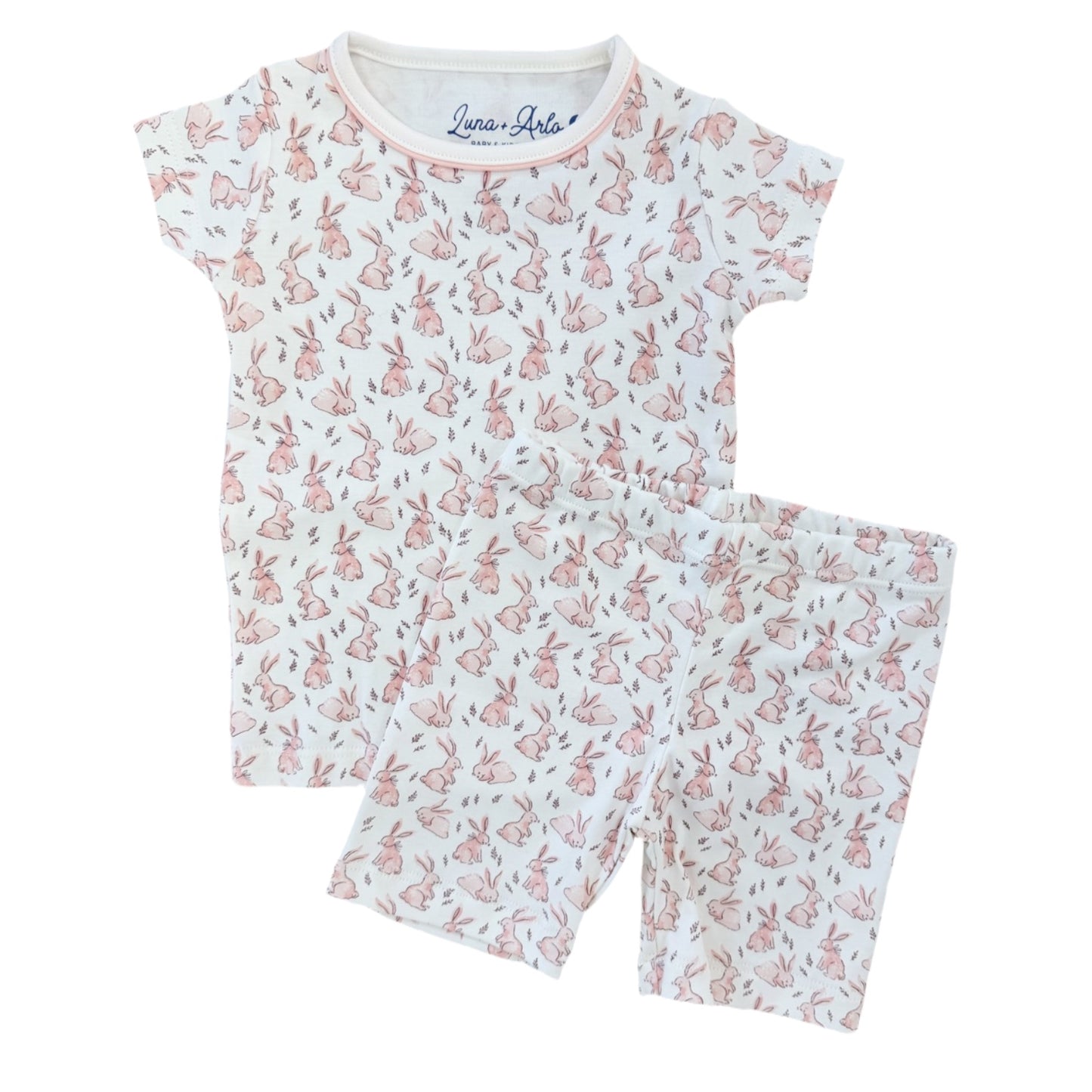 Pink Bunny Short PJ