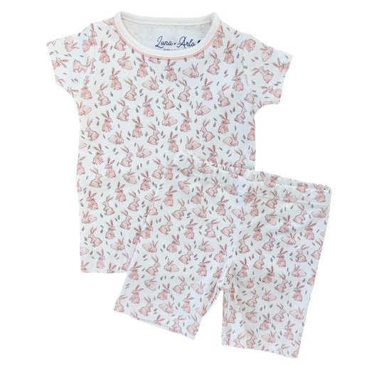 Pink Bunny Short PJ