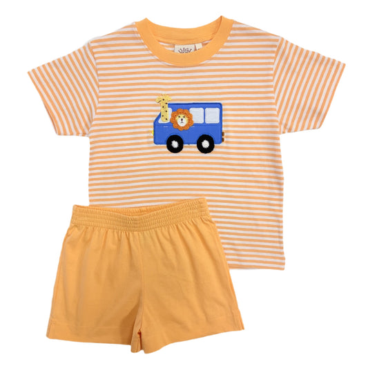 Safari Bus Boy Short Set