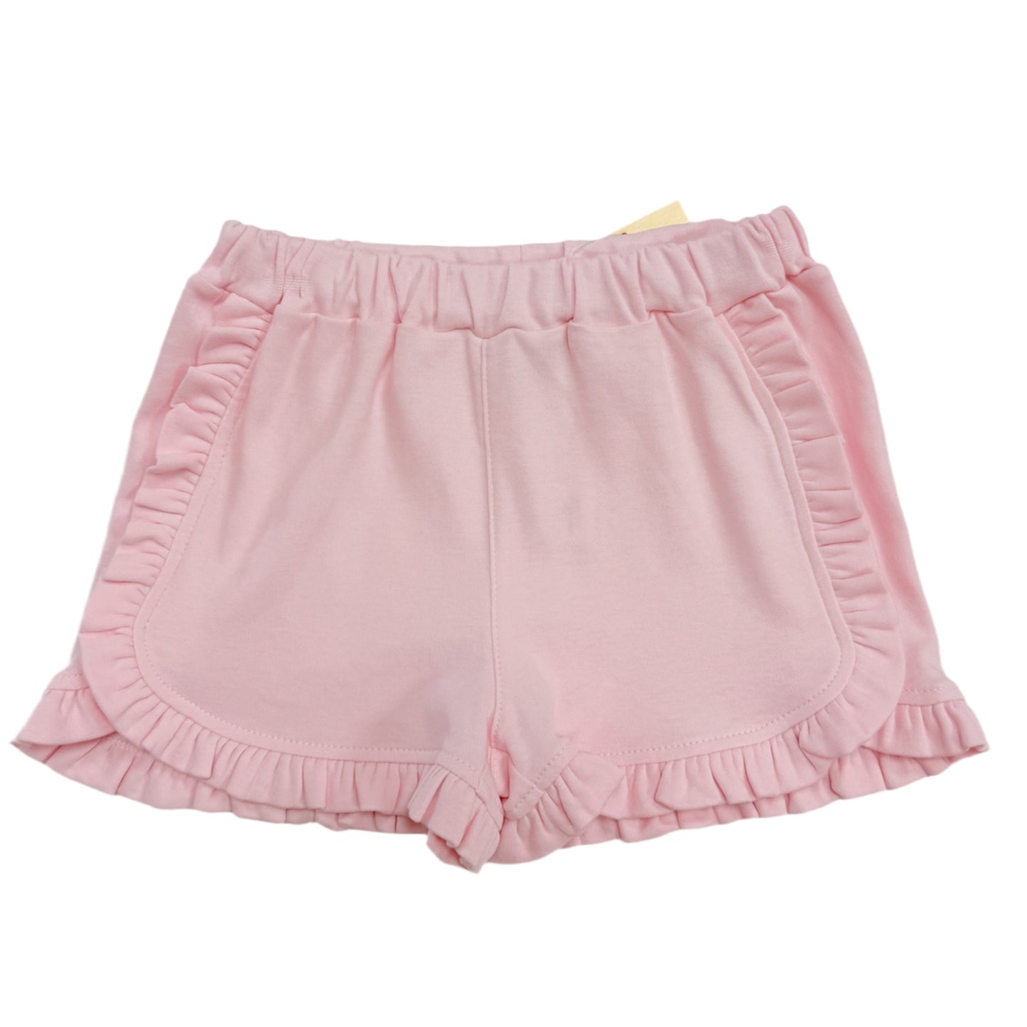 Light Pink Ruffle Shorts