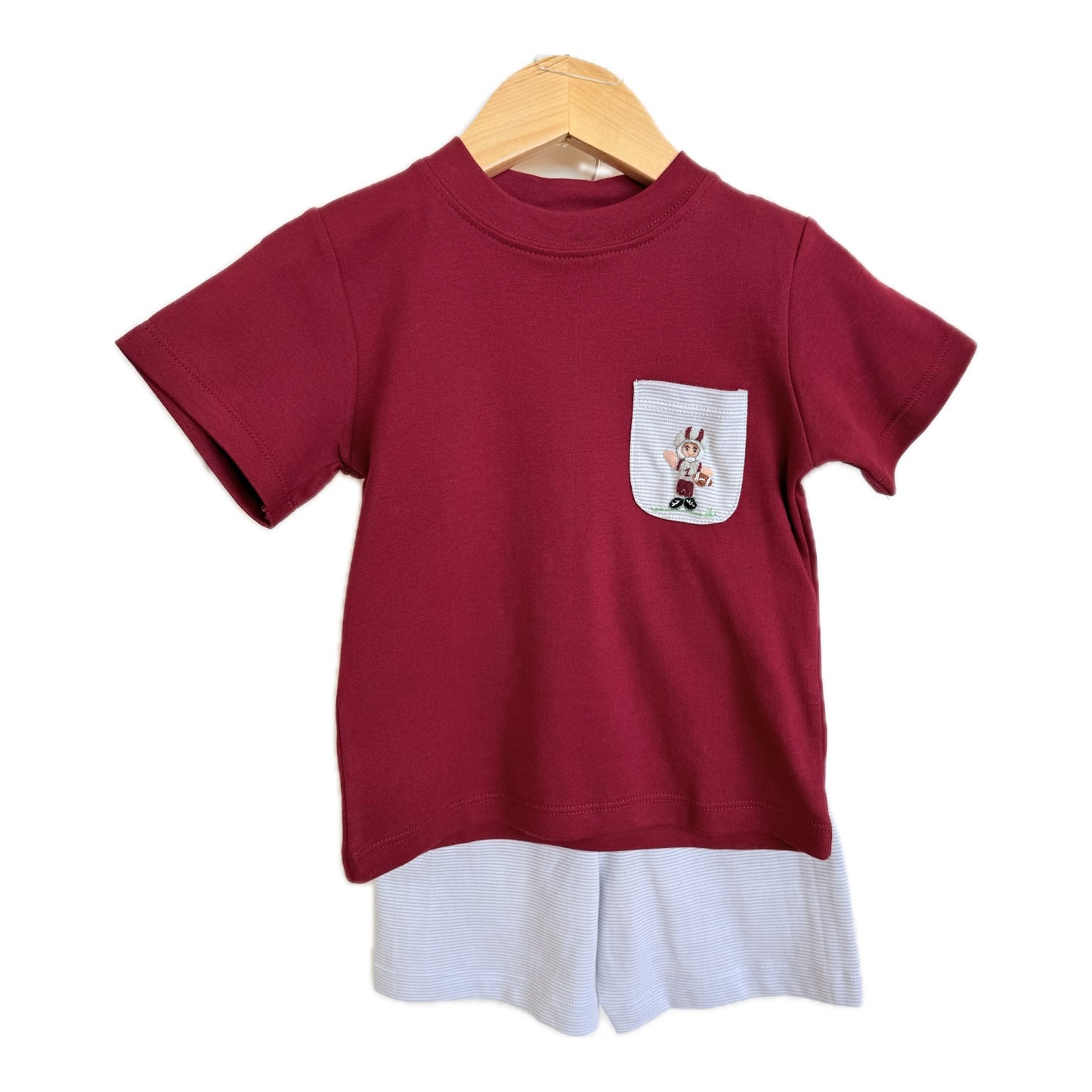 Crimson Bama TD Pocket Tee Set