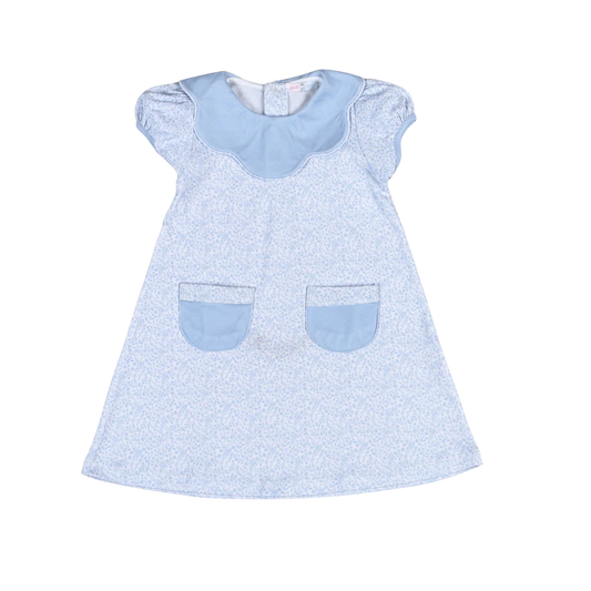 Ivy Floral Dress | blue