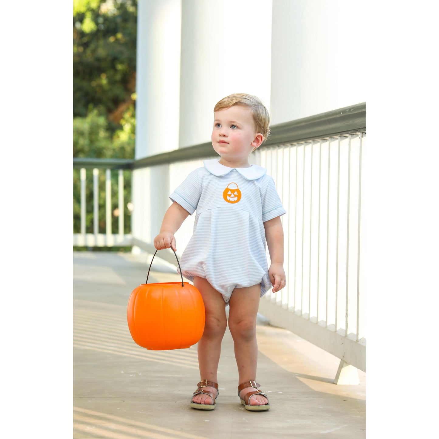 Jack O' Lantern Bubble- Blue