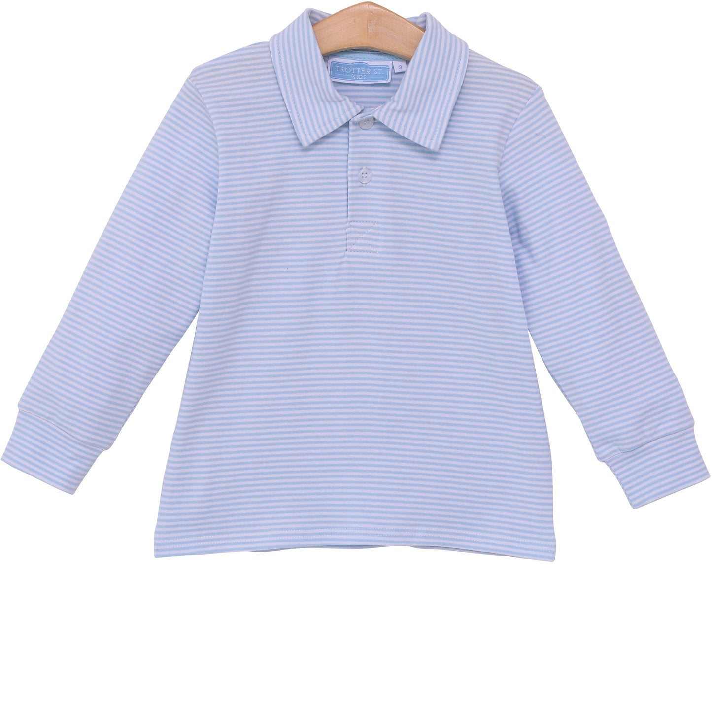 Jackson Polo - Light Blue Stripe