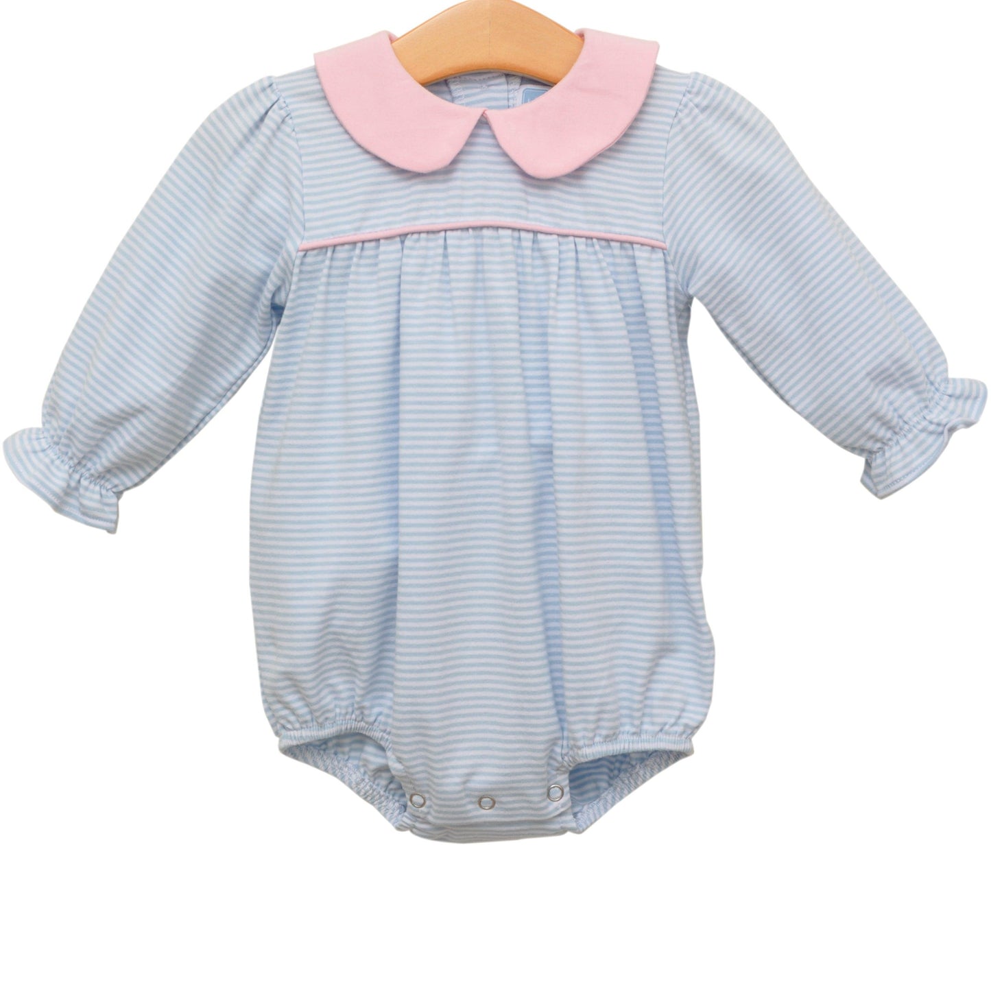 Katherine Bubble - Light Blue Stripe/Light Pink