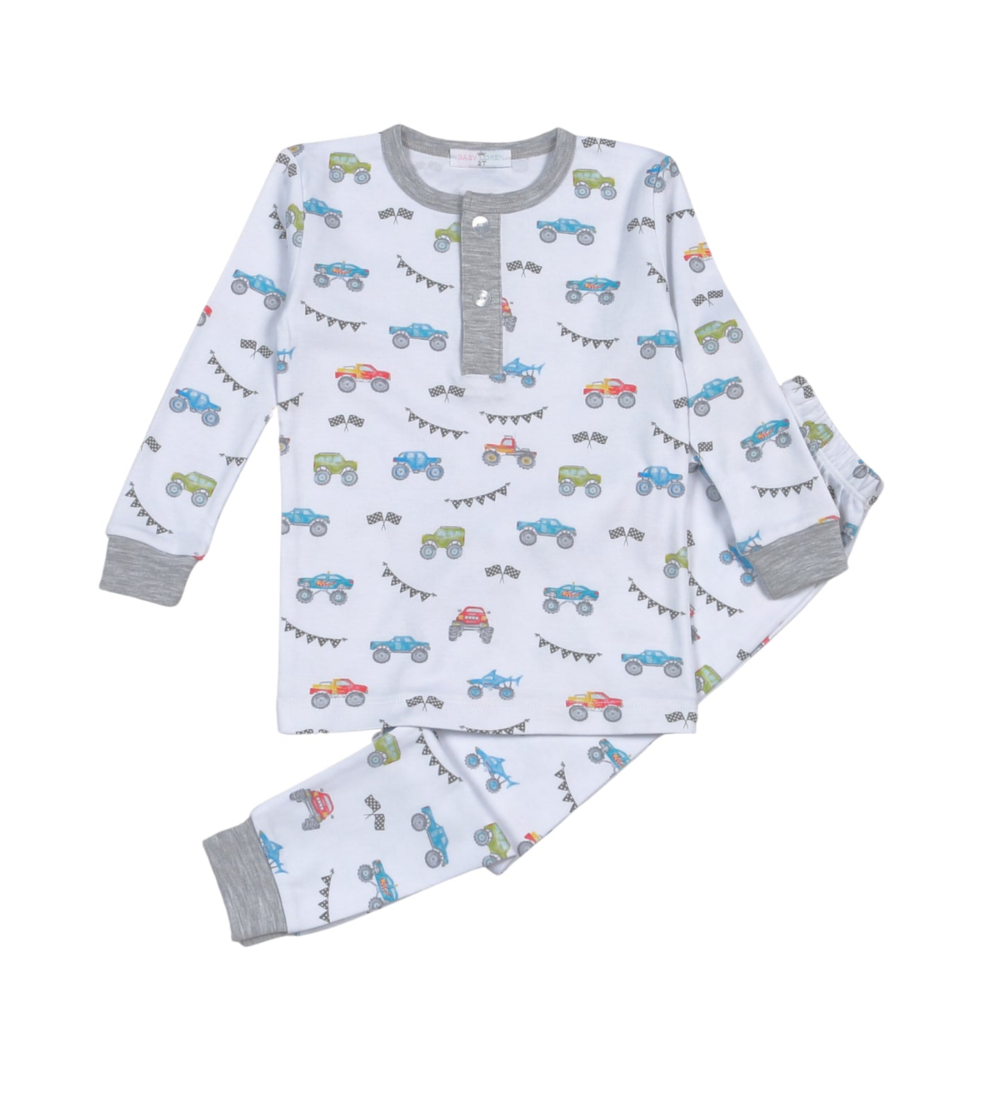 Monster Truck Long Sleeve Lounge Set