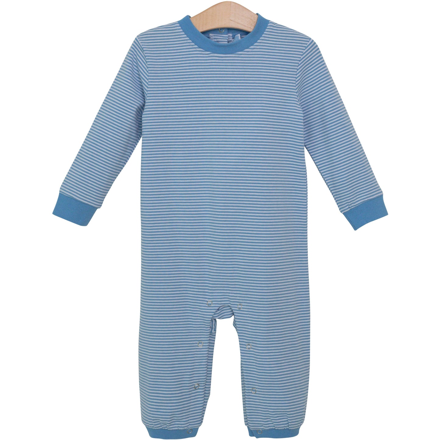 Miller Romper - Cornflower Stripe