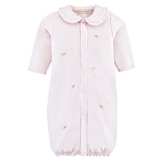 Sweet Roses Embroidered Pima Converter Gown