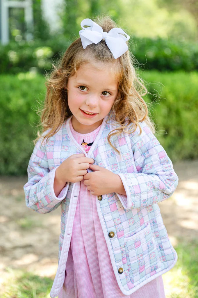 Floral Patchwork Quilted Jacket