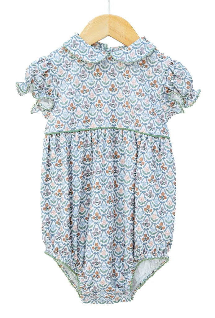 Green Retro Bows Pima Emma Bubble