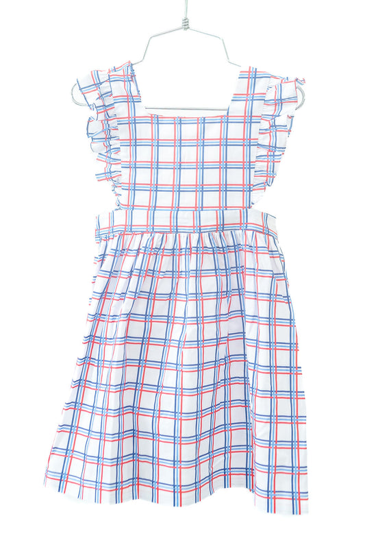 Patriotic Plaid Dress