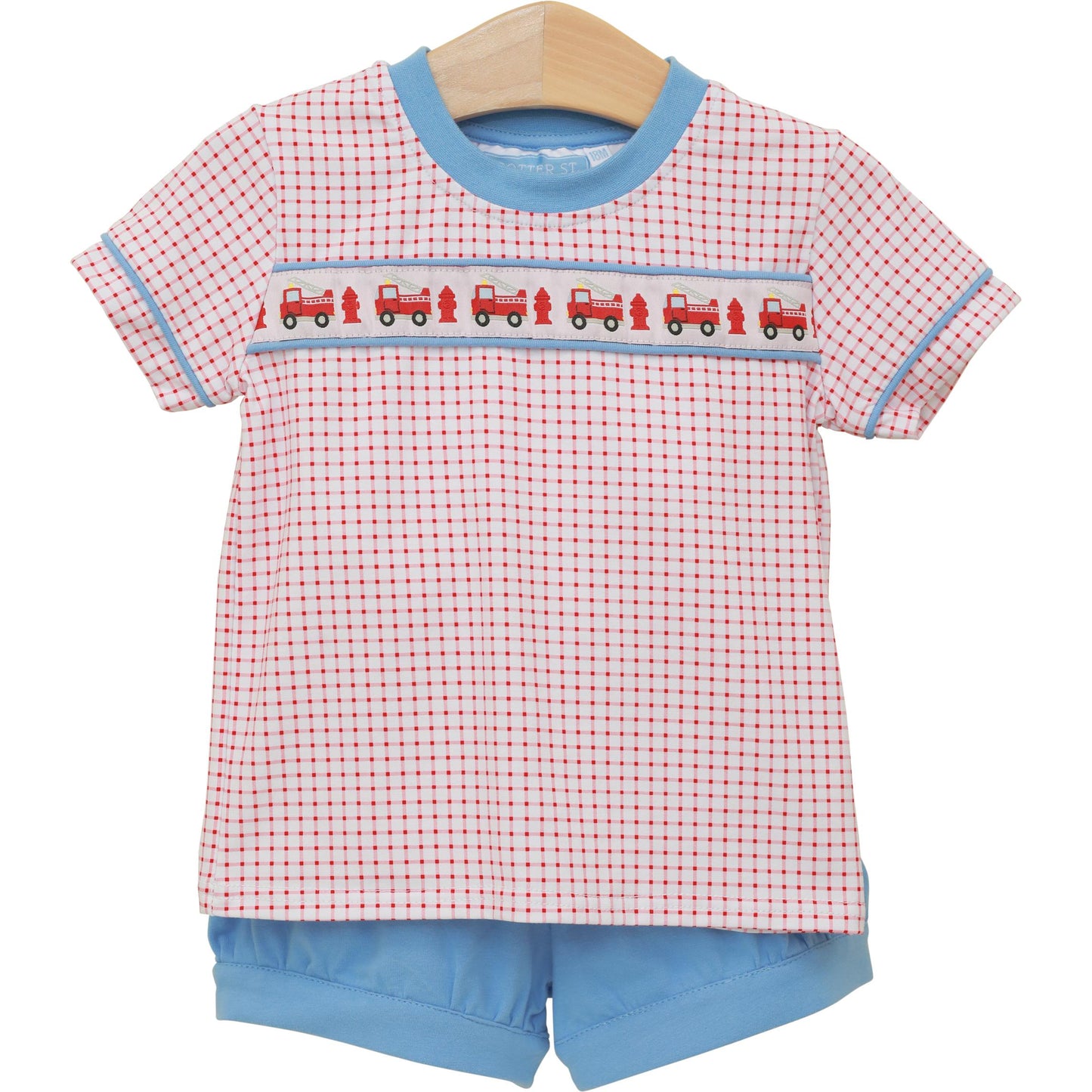 Sound The Alarm Boy Short Set