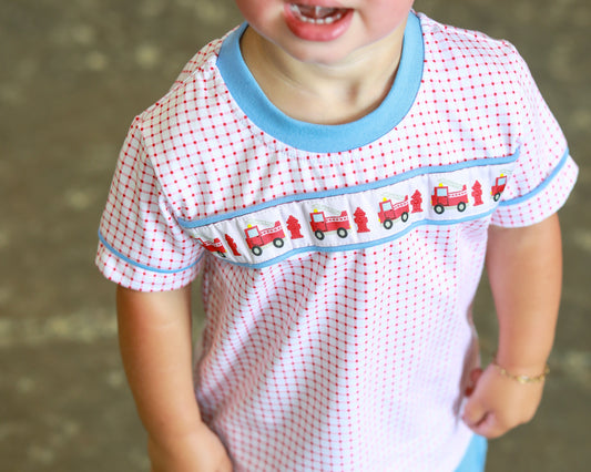 Sound The Alarm Boy Short Set